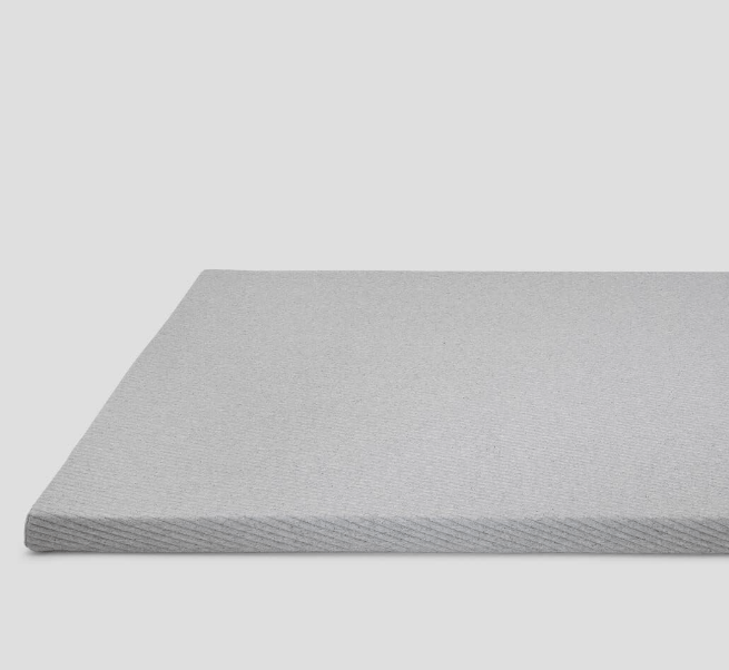 Casper Sleep Comfy 3 - Inch Twin XL Mattress Topper – Breathable, Supportive Foam in Gray - Unrestricted Goods