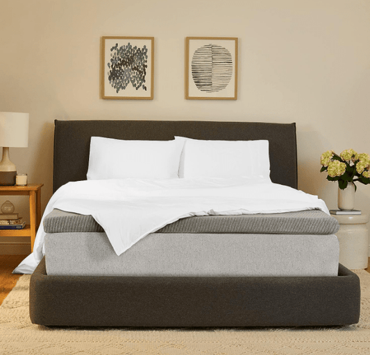 Casper Sleep Comfy 3 - Inch Twin XL Mattress Topper – Breathable, Supportive Foam in Gray - Unrestricted Goods