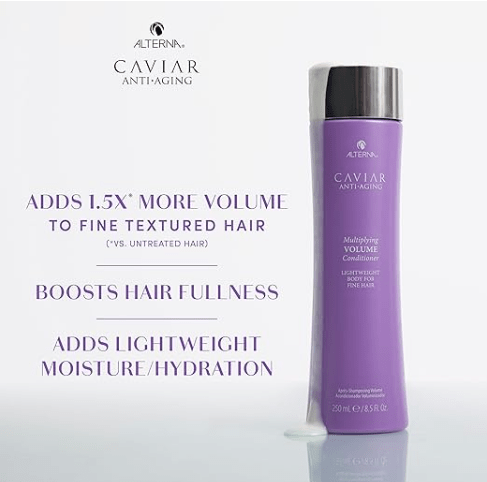 CAVIAR Volume Conditioner — Instantly Thicker Hair for Fine, Limp Strands 16.5 fl oz - Unrestricted Goods