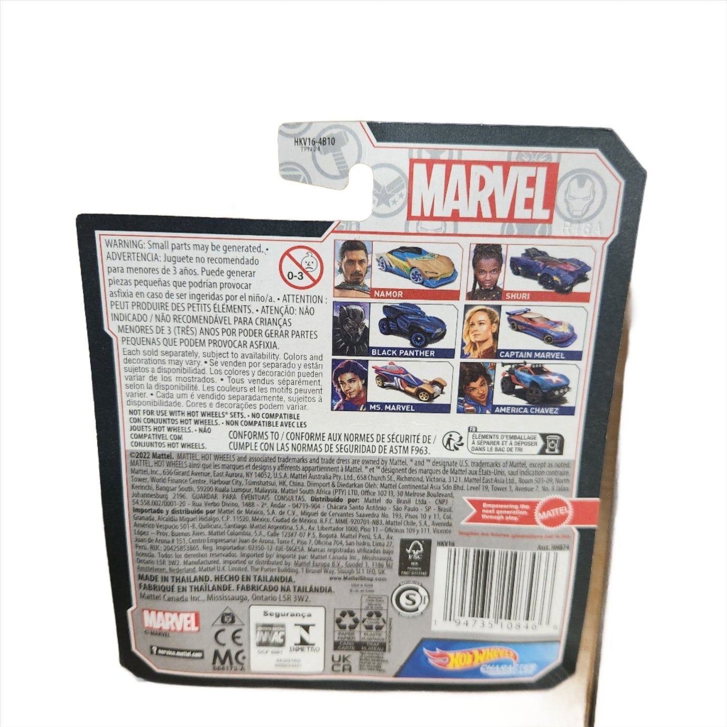 Hot Wheels Marvel Shuri Character Car – Black Panther Disney 100 Edition by Mattel (1:64 Scale Die - Cast) - Unrestricted Goods