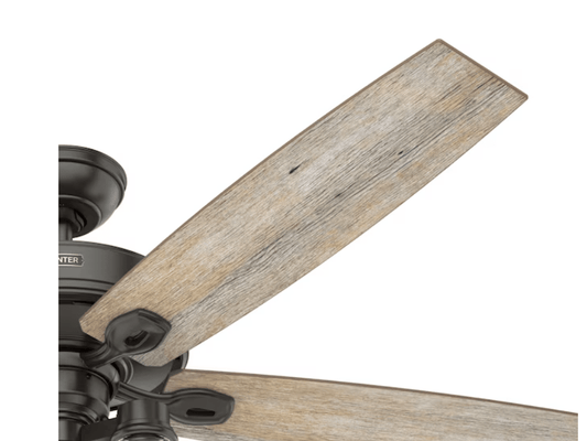 Hunter Bristlecone 60 - in Noble Bronze Indoor Ceiling Fan with Light (5 - Blade) - Unrestricted Goods