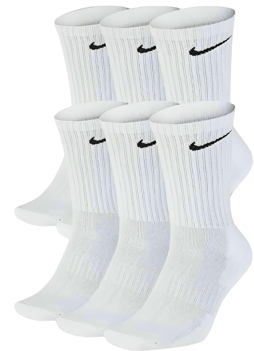 Nike Everyday Cushioned Training Crew Socks – 6 Pairs, Mens - Unrestricted Goods