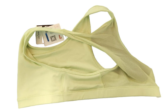 PUMA Mid‑Impact 4Keeps Sports Bra – Butterfly/Puma White – Size XL/CA TG - Unrestricted Goods