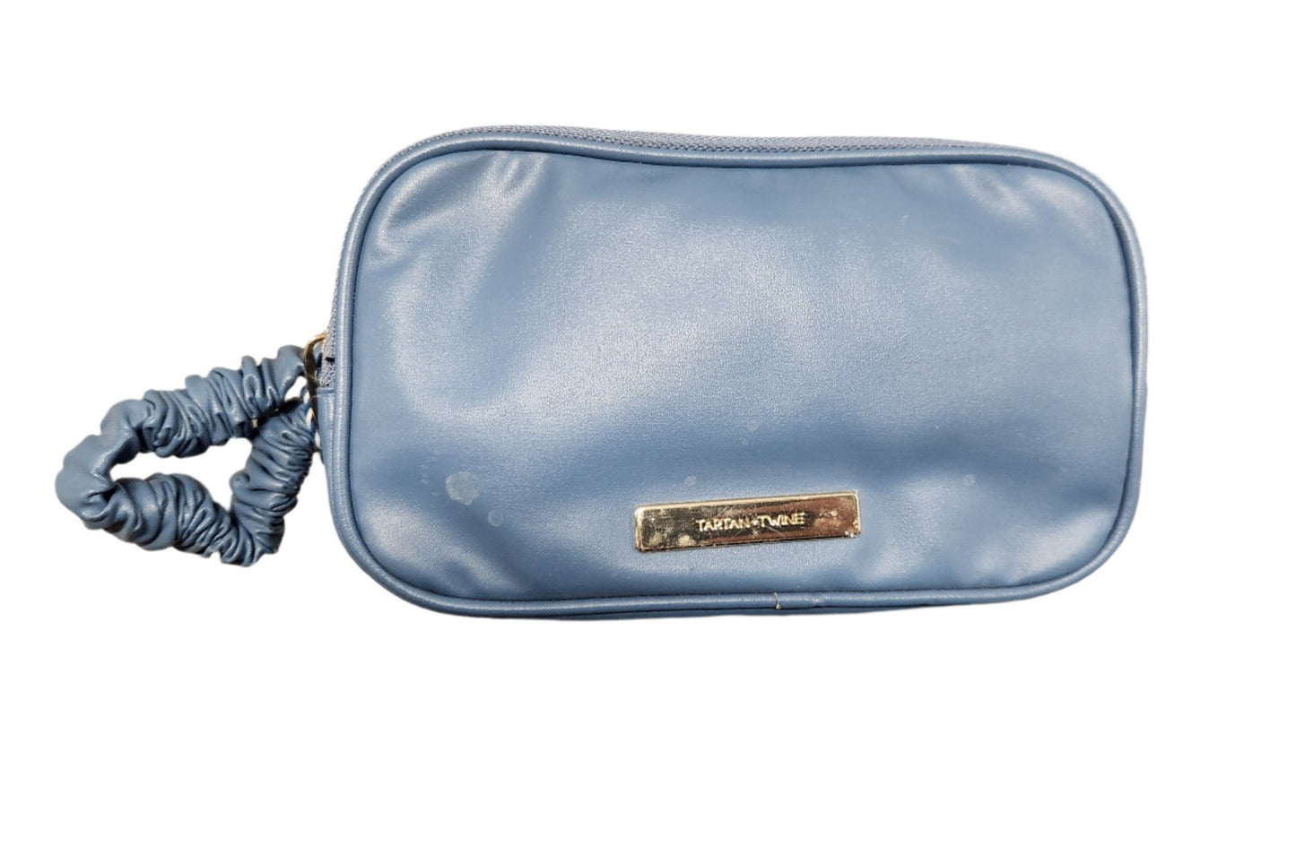 Tartan + Twine Blue Cosmetic Bag – Travel Chic Makeup Organizer, Stylish & Compact - Unrestricted Goods