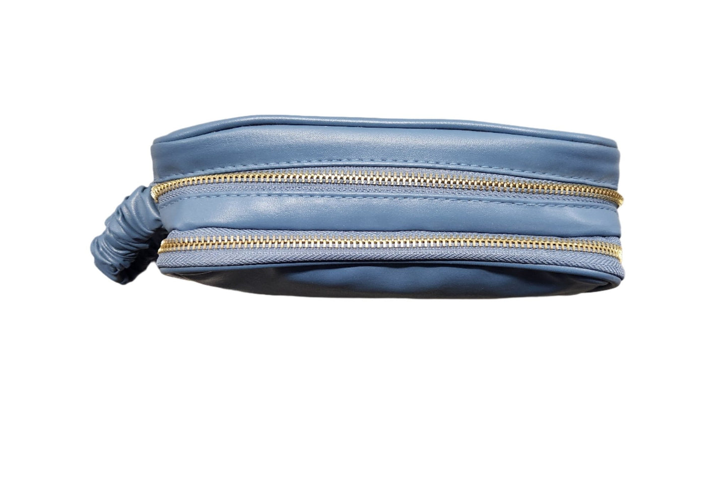Tartan + Twine Blue Cosmetic Bag – Travel Chic Makeup Organizer, Stylish & Compact - Unrestricted Goods