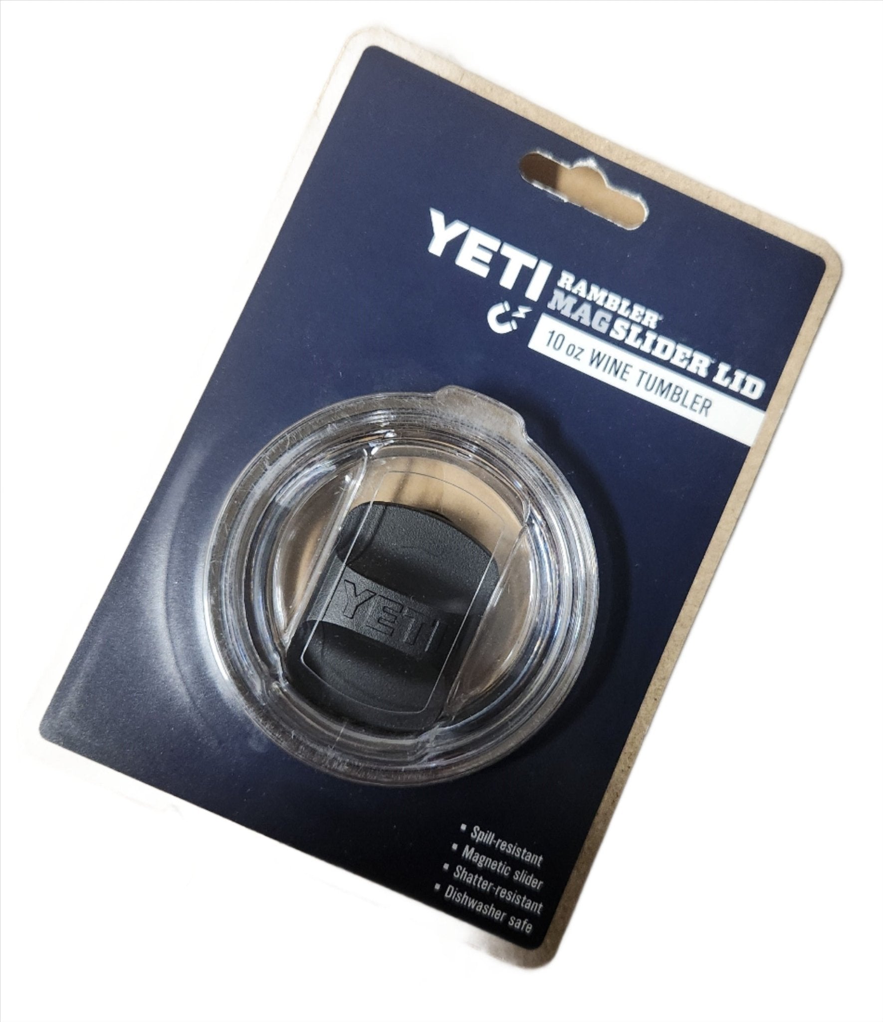 YETI Rambler MagSlider Lid – Clear, BPA - Free, Spill - Resistant Replacement Lid for 20 oz and 30 oz Tumblers and Mugs - Unrestricted Goods