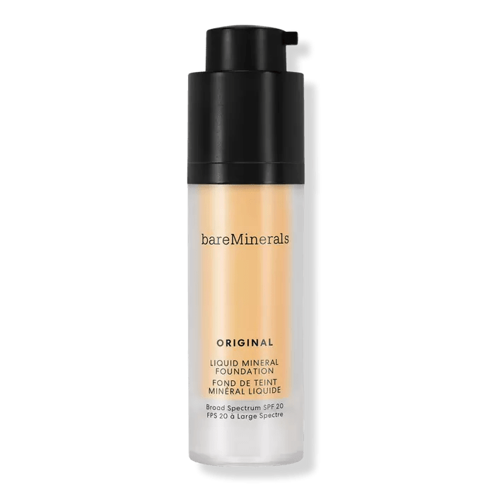 bareMinerals ORIGINAL Liquid Mineral Foundation SPF 20 – Lightweight Broad Spectrum Coverage - Unrestricted Goods