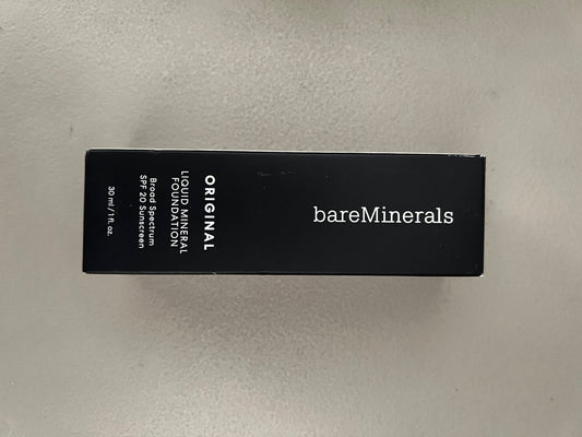 bareMinerals ORIGINAL Liquid Mineral Foundation SPF 20 – Lightweight Broad Spectrum Coverage - Unrestricted Goods