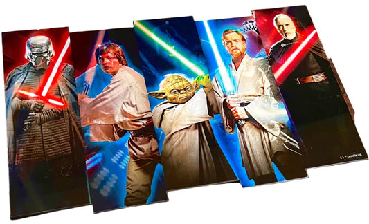 Star Wars Lenticular Wood Wall Decor - Unrestricted Goods