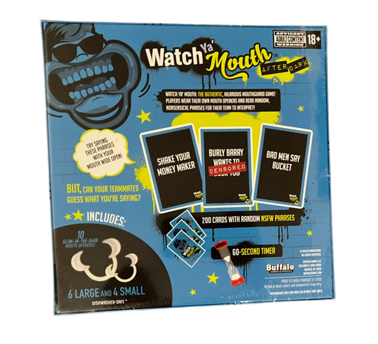 Watch Ya Mouth After Dark - By Buffalo Games - Unrestricted Goods