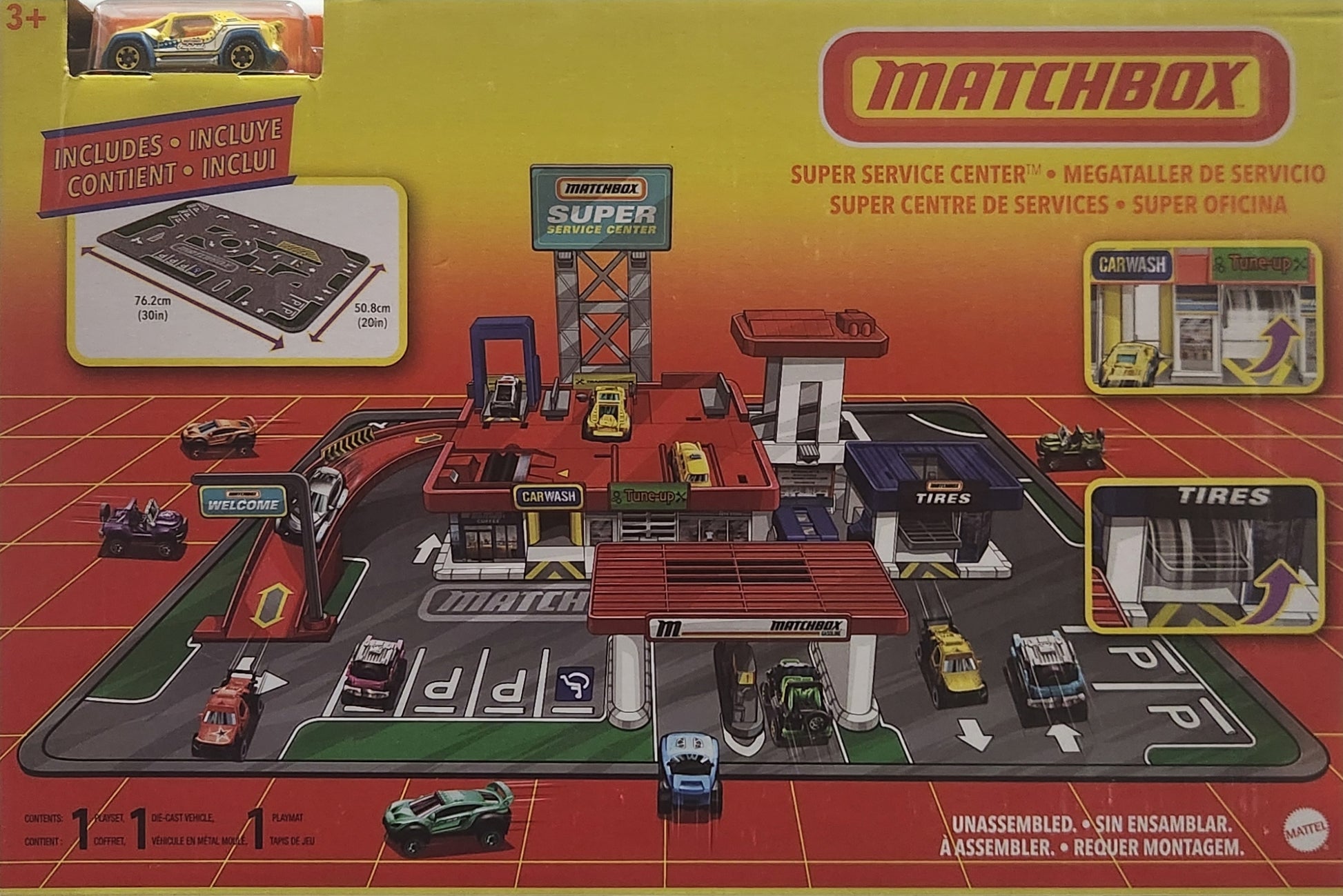 MATCHBOX Super Service Center Unrestricted Goods