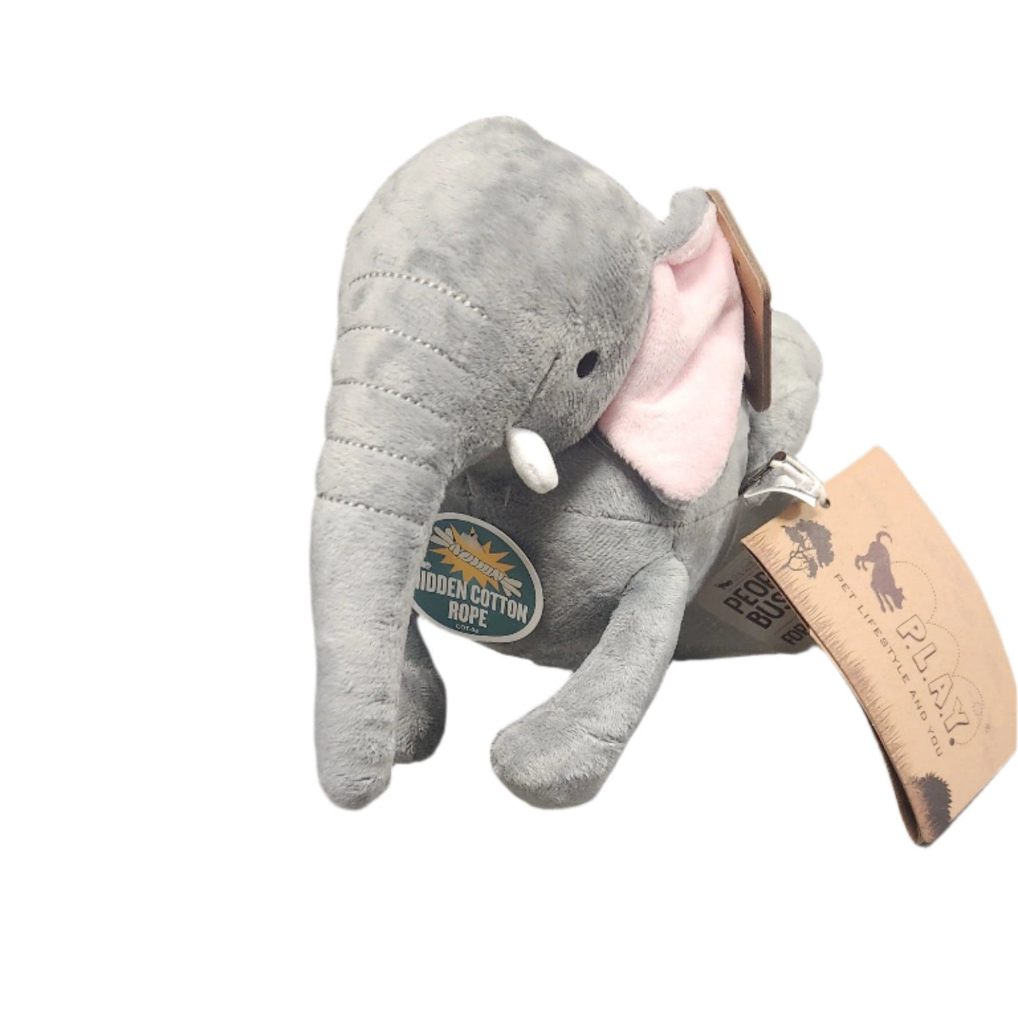 P.L.A.Y Elephant Dog Toy with Squeaker