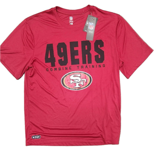 49er Training Shirt, Black/Red/White/Gold, With Bold Logo - Unrestricted Goods