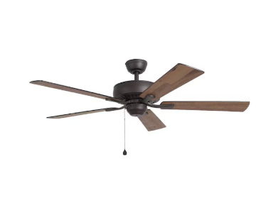 60" Harbor breeze indoor Cieling Fan with remote ready feature- cross breeze