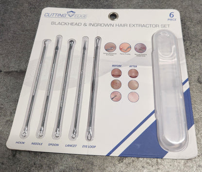 Blackhead & Ingrown Hair Extractor Set – Professional Stainless Steel Tools for Clear Skin - Unrestricted Goods