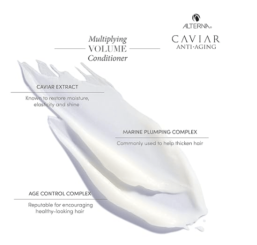 CAVIAR Volume Conditioner — Instantly Thicker Hair for Fine, Limp Strands 16.5 fl oz - Unrestricted Goods