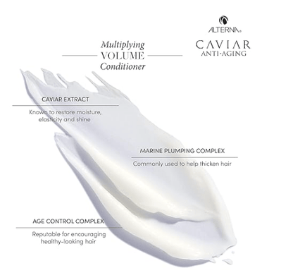 CAVIAR Volume Conditioner — Instantly Thicker Hair for Fine, Limp Strands 16.5 fl oz - Unrestricted Goods