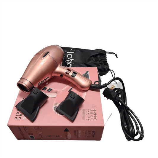 Elchim 3900 Healthy Ionic Hair Dryer – Venetian Rose Gold, Made in Italy - Unrestricted Goods