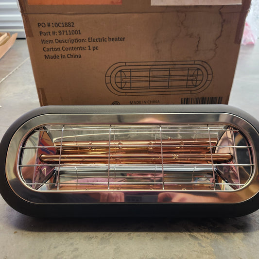 Electric Halogen Infrared Patio Heater 1500W - Unrestricted Goods