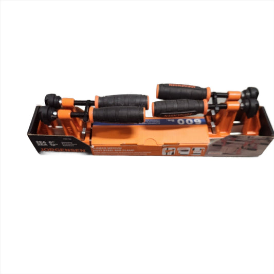 Jorgensen 4 - Piece Medium Duty Steel Bar Clamp Set – Durable Woodworking & Metalworking Tool - Unrestricted Goods