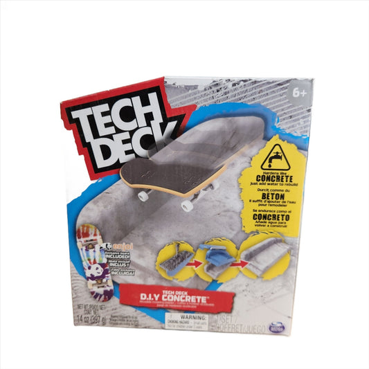 NIB Tech Deck DIY Concrete Fingerboard Skate Spot – Limited Edition enjoi Panda Board Included! - Unrestricted Goods