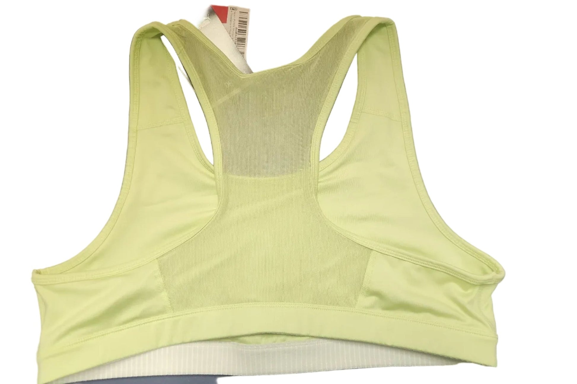 PUMA Mid‑Impact 4Keeps Sports Bra – Butterfly/Puma White – Size XL/CA TG - Unrestricted Goods
