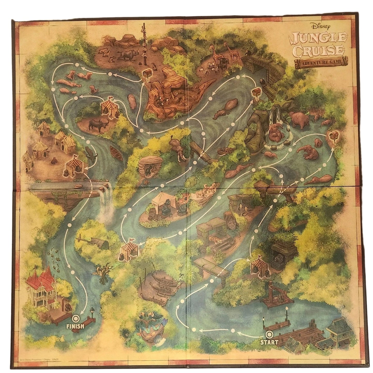 Ravensburger Jungle Cruise Adventure Game – Disney Strategy Board Game - Unrestricted Goods