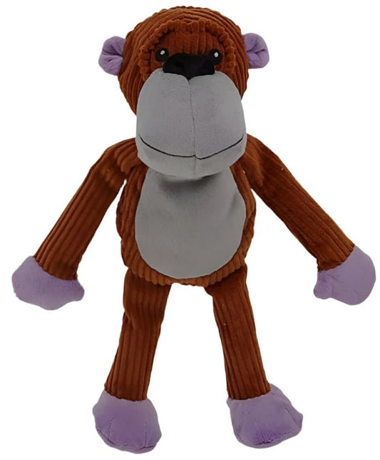 Top Paw Tuff Ballistic Dog Toy - Monkey with Squeaker - Unrestricted Goods