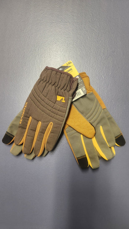 Wells Lamont Hi - Dexterity Synthetic Leather Work Gloves – 2 - Pack for Home & Jobsite - Unrestricted Goods