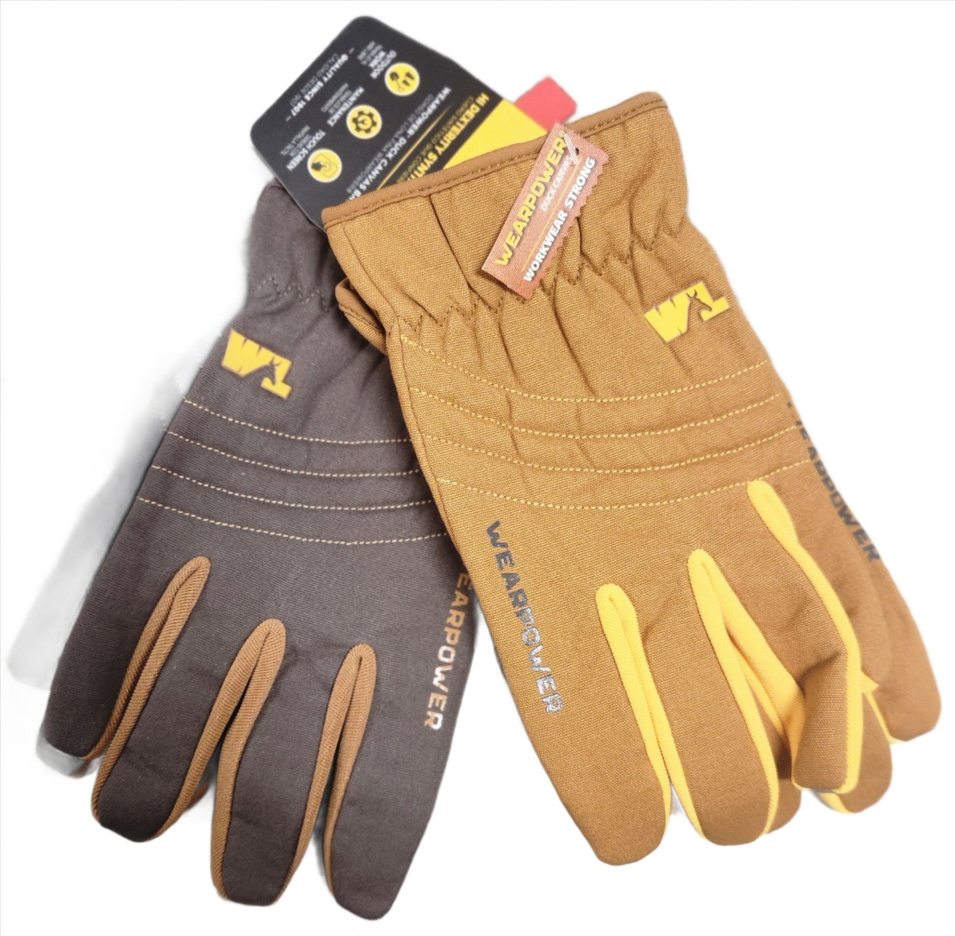 Wells Lamont Hi - Dexterity Synthetic Leather Work Gloves XL – 2 - Pack for Home & Jobsite Protection - Unrestricted Goods