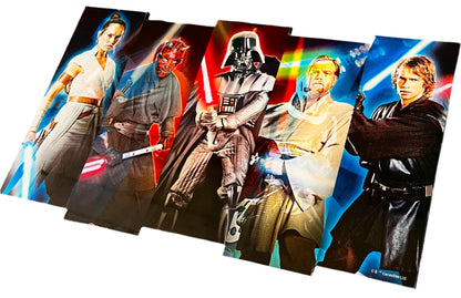 Star Wars Lenticular Wood Wall Decor