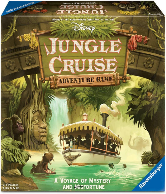 Disney Jungle Cruise Adventure Game – Family Strategy Board Game by Ravensburger, Ages 8+ - Unrestricted Goods